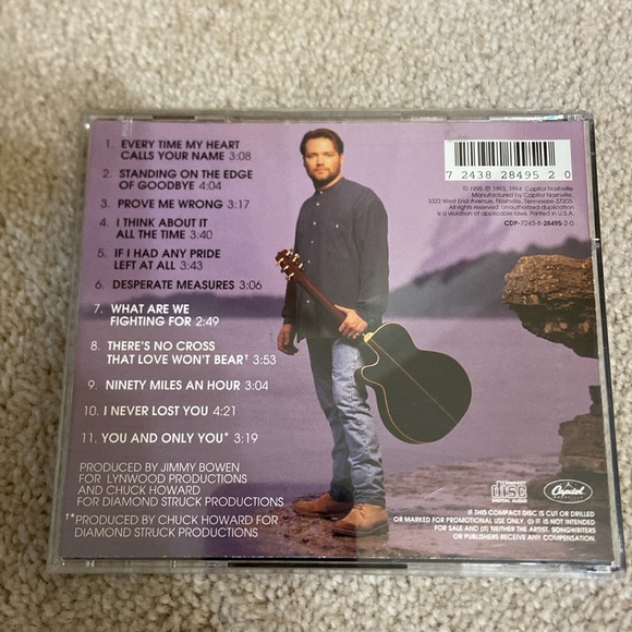 🔥5 for $5🔥 John Berry Standing on the Edge CD - Picture 4 of 5
